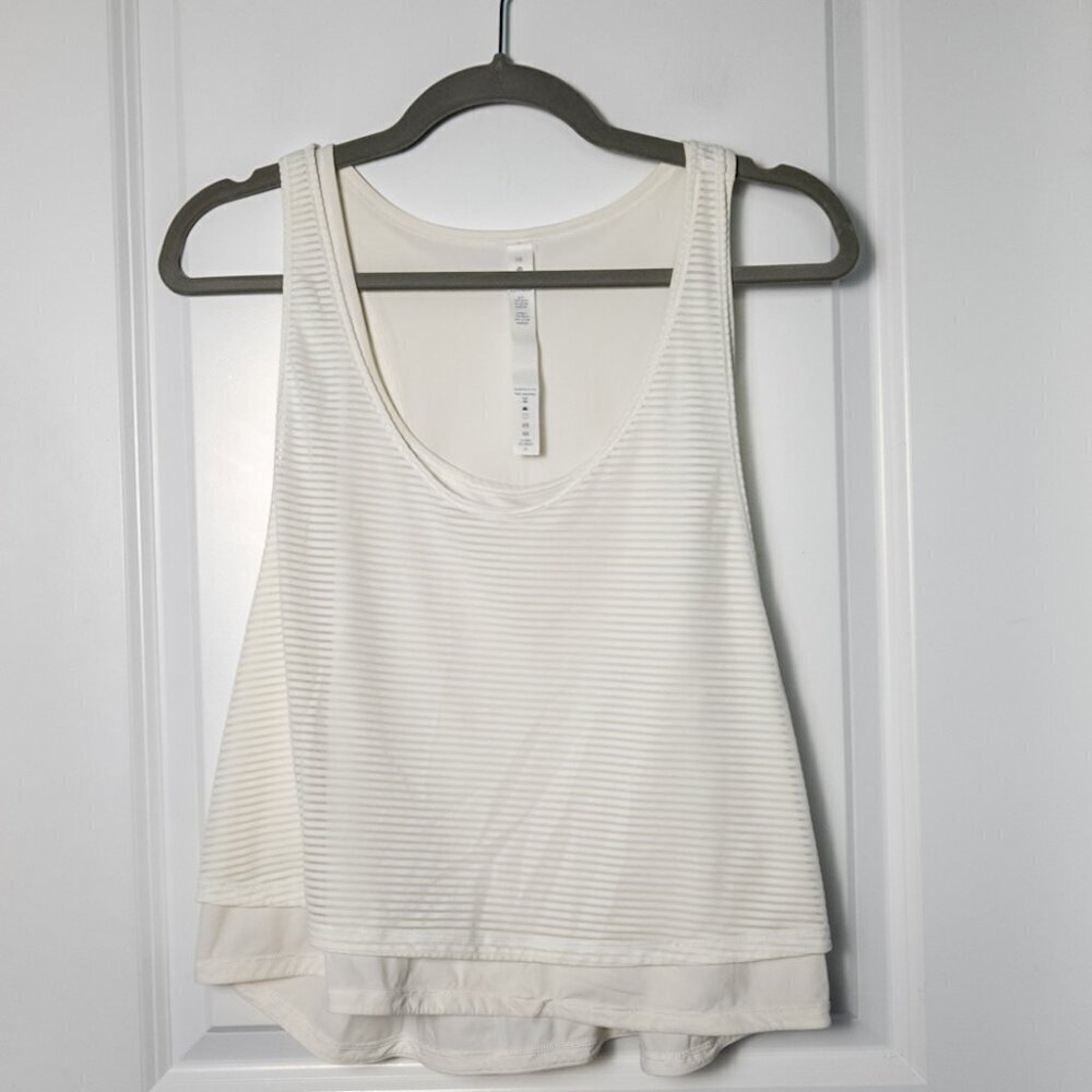 Lululemon Lean In Tank - 10 Ivory
